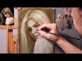 Portrait Painting Tutorial | How To Use ALKYDS + Paul Rubens Oil Paint REVEW