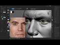 Creating a Witcher Sculpture in Zbrush | Timelapse