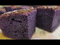 VERY SOFT & CHEWY UBE BUTTER MOCHI BROWNIES RECIPE | Hawaiian dessert #food #SARAPMSJ