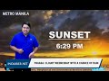 Pagasa: Cloudy Wednesday with a chance of rain