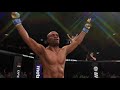 LIGHTS OUT !!! EA UFC 3 Anderson Silva vs Israel Adesanya  AMAZING STRIKING!!!