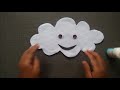 Paper umbrella wall hanging |  DIY easy paper crafts tutorial - Wall decoration ideas