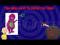 (REUPLOAD) Barney Error 9 My longest Barney Error ever