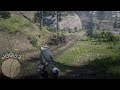 RED DEAD ONLINE BLOOPER DUDE GETS CRUSHED BY WAGON