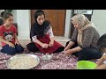 Iranian woman's routine and cooking:the most rustic delicacy nomadic Iran soup،cooking village food