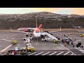 Aircraft Landing at Madeira Airport