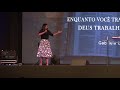 Enquanto Você Trabalha Para Deus, Deus Trabalha Para Você - Miss. Gabriela Lopes | Culto da Resposta