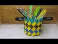 DIY paper Basket 🧺 paper📜 | How to make basket | Easy paper crafts.. #papercrafts #5minutes #amazing