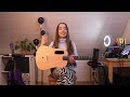 LAVA ME 4 Smart Guitar - Spruce & Carbon - Demo by Julia Lange