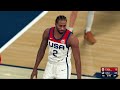 🔴LIVE NOW! TEAM USA VS CANADA TUNE UP Game 2024 JULY 10, 2024 NBA2K24