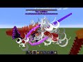 Titanoserpant Vs. Netherite Monstrosity and other L_Ender's Cataclysm Monsters in Minecraft Showcase