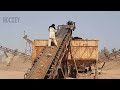 Hungry Jaw Crusher in Action Stone Crusher Machine A Giant at Work The Power of Stone #stonecrusher