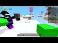 1. time playing BedWars ( ROBLOX )