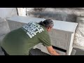 A Henredon long dresser gets a total transformation - Full length step by step video
