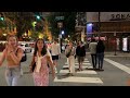 Night in Chicago Walking Tour on Friday | July 19, 2024 | 4k 60fps, City Sounds