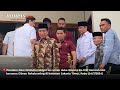 Jokowi Melayat ke Rumah Duka Hamzah Haz Bersama Gibran