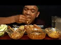 EATING FULL CHICKEN, BEEF CURRY, SALAD, WHITE RICE, ASMR MUKBANG EATING SHOW !!