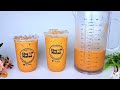 ชาเย็น เข้ม หวาน มัน (ชาตรามือผสม) Thai tea by Cha Tra Mue 태국 차 Thé thaïlandais Té tailandés タイのお茶