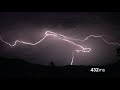 Rare Lightning Travelling from Ground To Clouds In Slow Motion