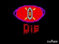 Evil Bloodshot Eyeball Pixel Animation