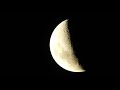 Half Moon. 2000mm Optical Zoom Lens.