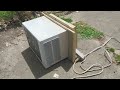 1996 Whirlpool 5900 btu Air Conditioner (first start and kill a watt test)