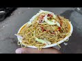 Bulk Making of Kolkata Style Noodles | Street Food