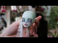 THE PHYSICIAN 🎃 Halloween doll repaint | Relaxing Creative process