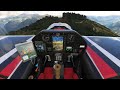 Kangel Danda, Nepal in the SBACH 342. Microsoft Flight Simulator