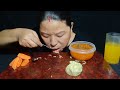 TODAY EATING SPICY MASALA EGG MOMO WITH CHOWMIN AND CHIPS EATING ||  NEPALI MUKBANG || EATING SHOW