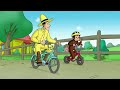 Curious George 🐵 George Hears Loud Noises 🐵  1 HOUR  🐵  Kids Movies 🐵 Videos for Kids