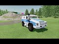 TRANSPORTING CARS, AMBULANCE, POLICE CARS, FIRE TRUCK, MONSTER TRUCK OF COLORS! WITH TRUCKS! - FS 22