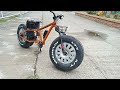 HOW TO MAKE SUPER FAT ELECTRIC BICYCLE| FAT BIKE | BIGFOOT BIKE | S FADRIQUELA| NEW PROJECT