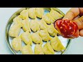 मोमोज बनाने का यह सीक्रेट तरीका आपने कहीं नहीं देखा होगा||veg momos recipe|साथ में लाल चटनी