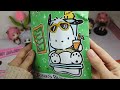 Sanrio Drinks Blind Bags Unboxing Compilation | ASMR Paper Crafts Rare, Common, Legendary Edition!