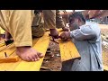 Amazing Manufacturing Process of Handmade Wooden Lenj Boat | Handmade Wooden Ship Production