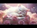 Relaxing Lullaby for Cat and Kitten 🐱💤 (with Cat purring sounds) - 1 Hour Relaxing Music