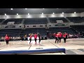 TAKI TAKI CHOREOGRAPHY AT DELMAR STADIUM DURING HALF-TIME SHOW AT SAM HOUSTON BASKETBALL GAME