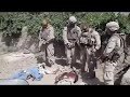 US Marines and a Muslim corpses