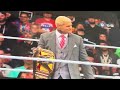 Cody Rhodes’ first entrance as universal champion,triple H declares”Best wrestleMania Ever!”