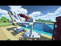 ⛏️ Minecraft Tutorial :: 🛝 How to build a Mini Waterpark 🏖️ [마인크래프트 작은 수영장 워터파크 만들기 건축강좌]