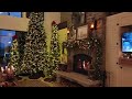 10 Rustic Christmas Home Tours : Music Only!