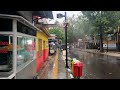 Walking in Rain at Kampung Inggris Pare Indonesia Enjoy the Raindrops | Sleep Instantly with Rain