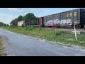 M30102 with sweet horn and WM sticker unit rolls on the Northend Sub. July 3, 2024