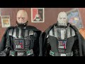 NEW 2023 DARTH VADER (40th Return of the Jedi) Star Wars Black Series Figure Comparison Review