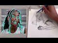 my drawing process + tips for beginners