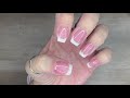 French Tip With Dip Powder Tutorial For Beginners