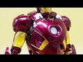 Threezero DLX Iron Man Mark 7 Figure Review