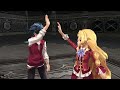 The Legend of Heroes: Trails of Cold Steel II - Rean and Princess Alfin do a high-five!