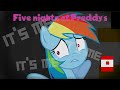 fnaf 1 song by @TheLivingTombstone (MLP animation)